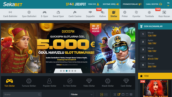 Sekabet casino giriş adresi