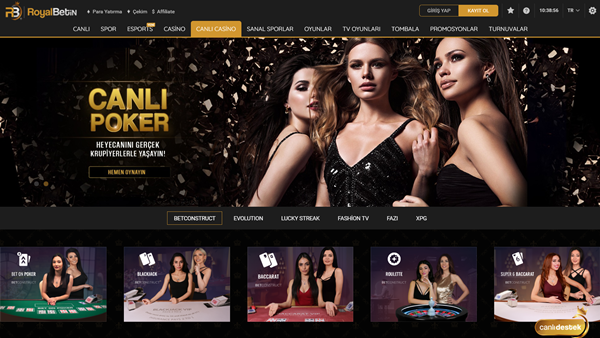 Royalbetin casino giriş adresi