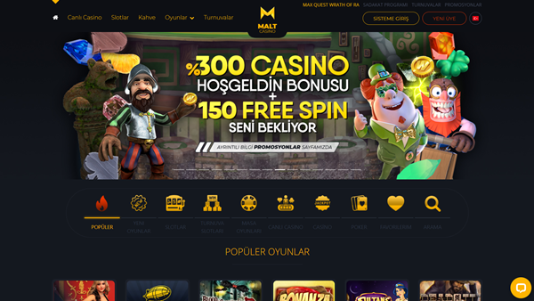 Maltcasino casino giriş adresi